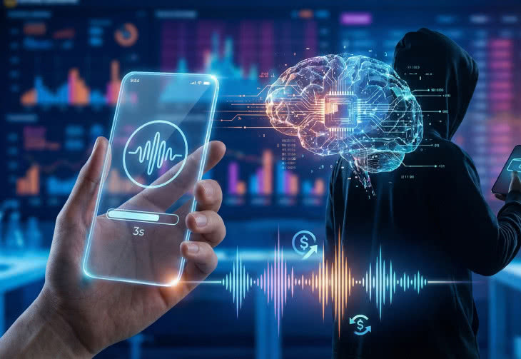 Oszust kradnie twój głos w 3 sekundy i dzwoni po kasę!