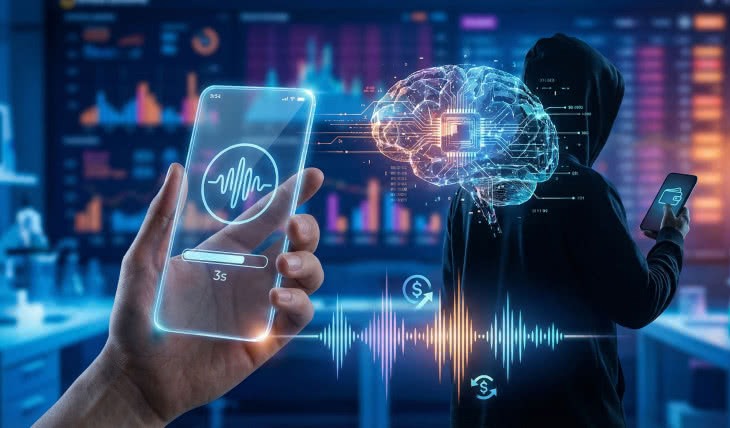 Oszust kradnie twój głos w 3 sekundy i dzwoni po kasę!