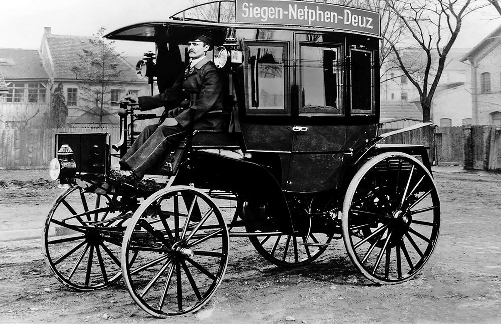 Autobus Benza z 1895 r.