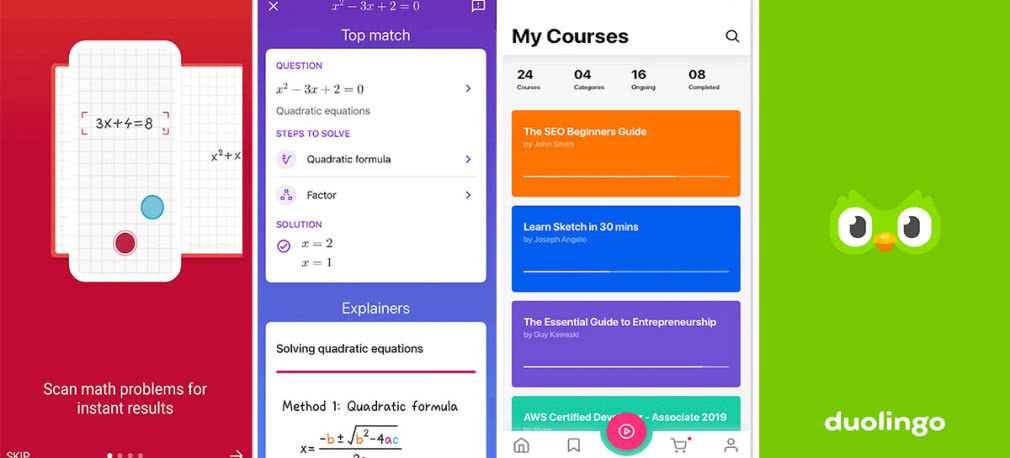 Test aplikacji: Programy edukacyjne