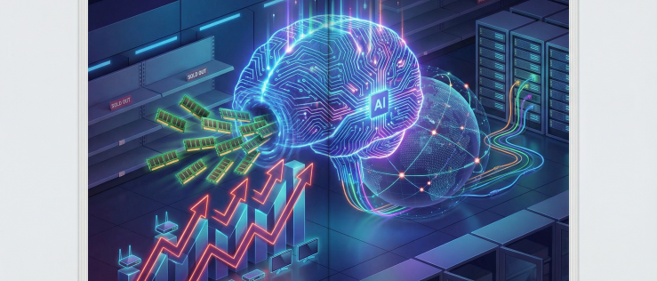 AI zżera pamięć: ceny RAM +600%, routery pustoszeją!