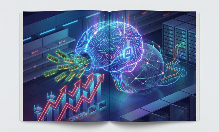 AI zżera pamięć: ceny RAM +600%, routery pustoszeją!