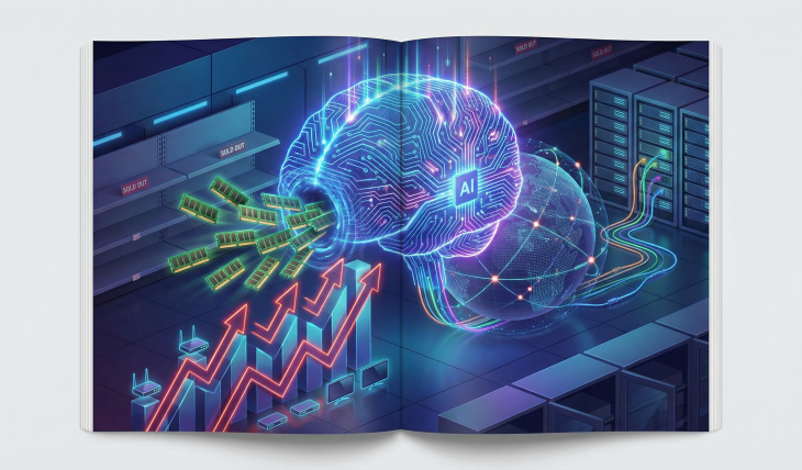 AI zżera pamięć: ceny RAM +600%, routery pustoszeją!