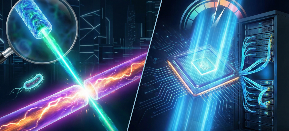 Laser wielkości bakterii kroi energię komputerów o połowę!