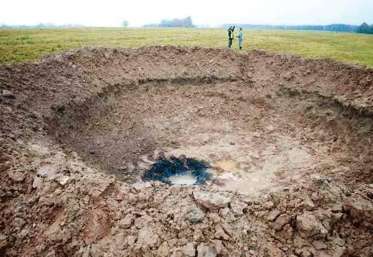 Meteoryt, który był inscenizacją medialną