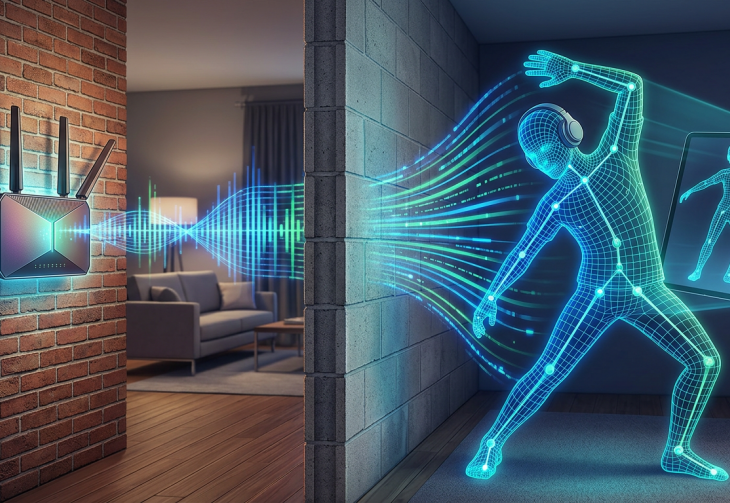 Router WiFi prześwietla ściany - AI odtwarza pozę ciała w czasie rzeczywistym