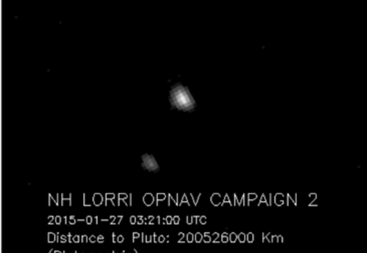 Pierwsze fotki Plutona z New Horizons