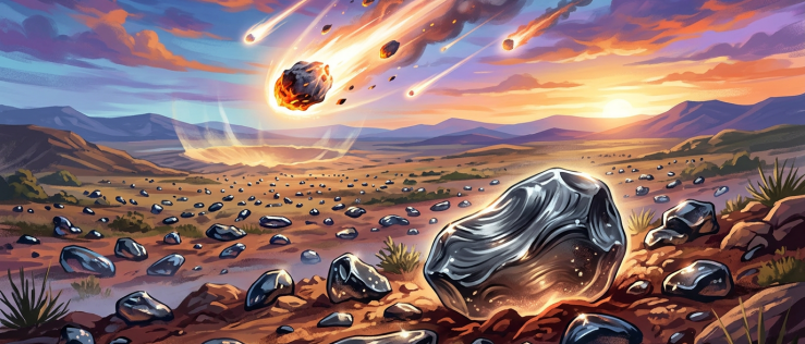 900 km kosmicznego szkła w Brazylii - asteroida stopiła skały 6,3 mln lat temu