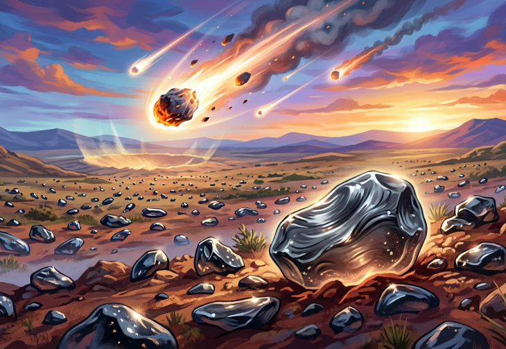 900 km kosmicznego szkła w Brazylii - asteroida stopiła skały 6,3 mln lat temu