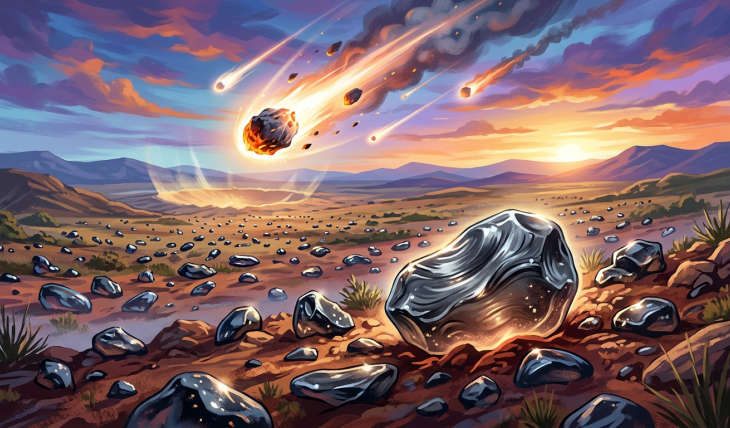 900 km kosmicznego szkła w Brazylii - asteroida stopiła skały 6,3 mln lat temu