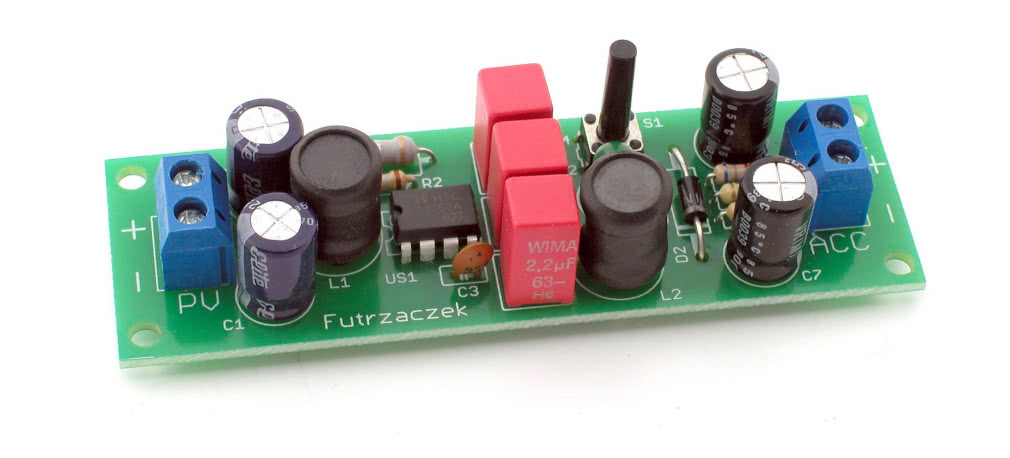 AVT5598 - solarna ładowarka akumulatorowa 12V