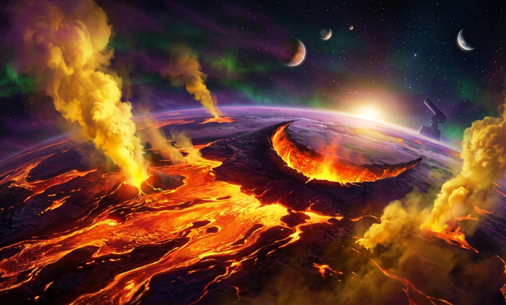 L 98-59 d - pierwsza znana planeta z trwałym oceanem siarkowej magmy