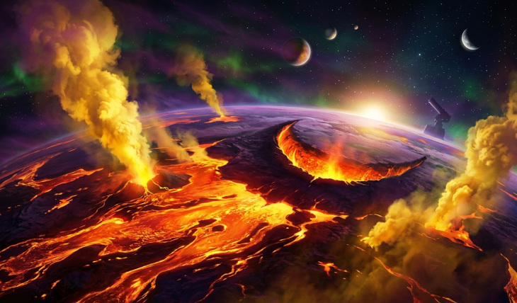 L 98-59 d - pierwsza znana planeta z trwałym oceanem siarkowej magmy