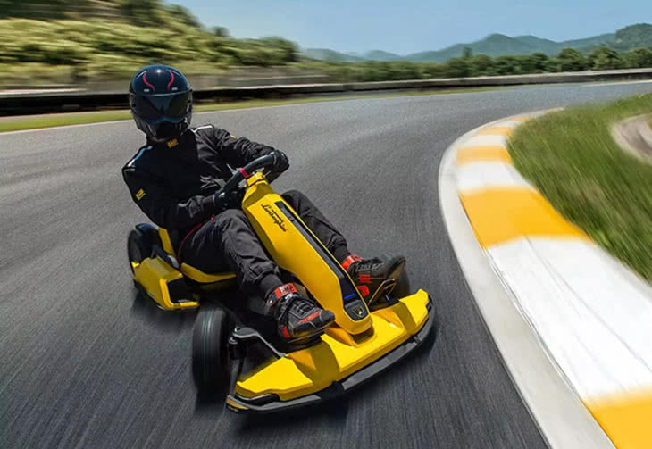 Elektryczny gokart, który zaryczy jak Lamborghini