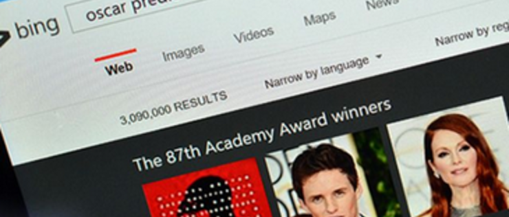 Bing trafnie wytypował Oscary