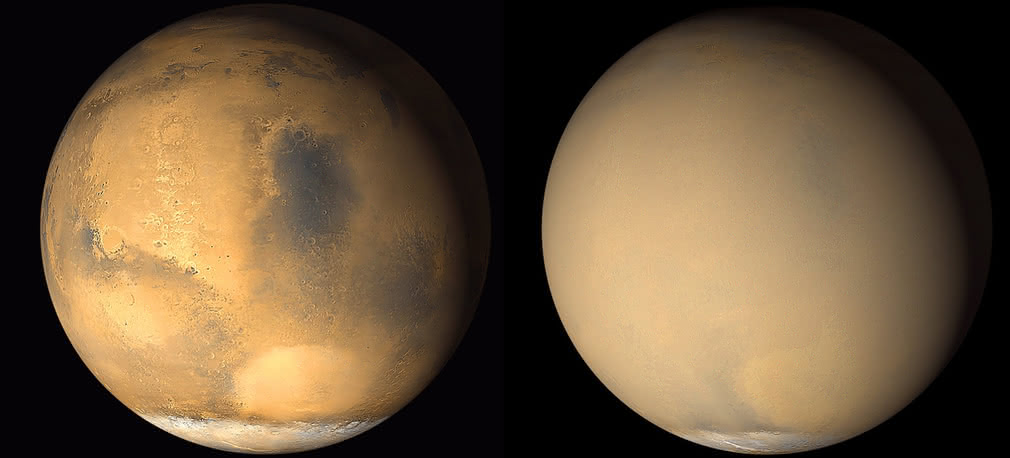 Pył uśpił łazika Opportunity