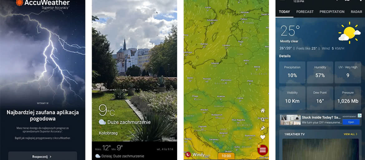 Pogoda w telefonie