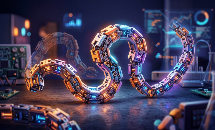 Robotyczny łańcuch z Amsterdamu uczy się kształtów bez centralnego sterowania