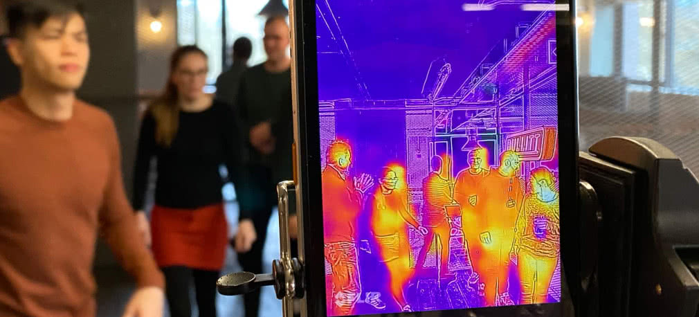 Zaawansowany czujnik termowizyjny do smartfonów 