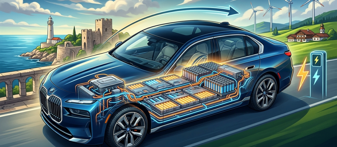 Chorwackie baterie w bawarskiej limuzynie - debiut technologii Gen6