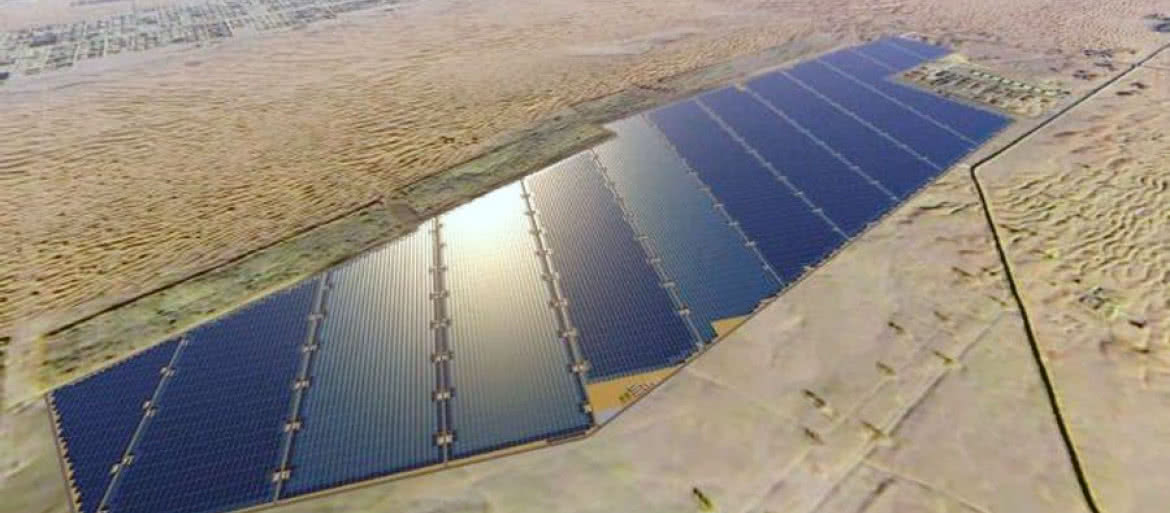 Rekordowa farma słoneczna w Emiratach