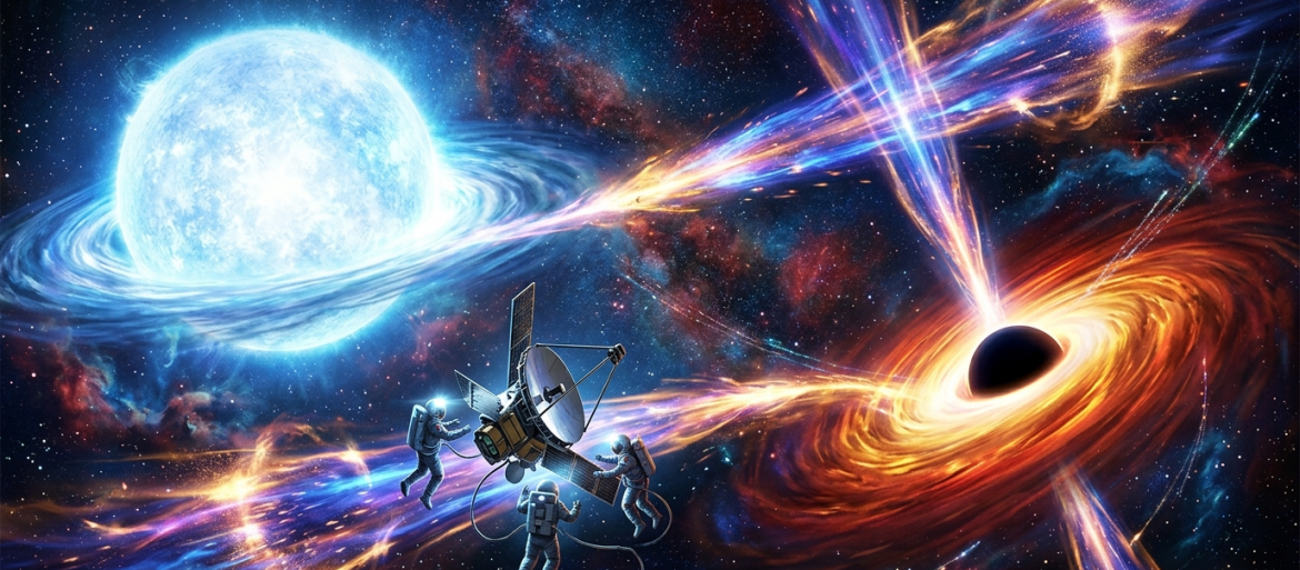 Cygnus X-1: Dżety o mocy 10 tysięcy Słońc tańczą w gwiezdnym wietrze