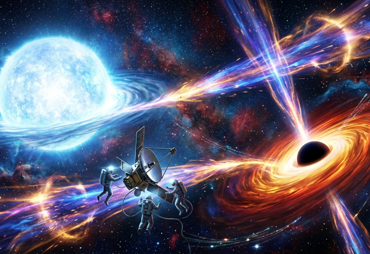 Cygnus X-1: Dżety o mocy 10 tysięcy Słońc tańczą w gwiezdnym wietrze