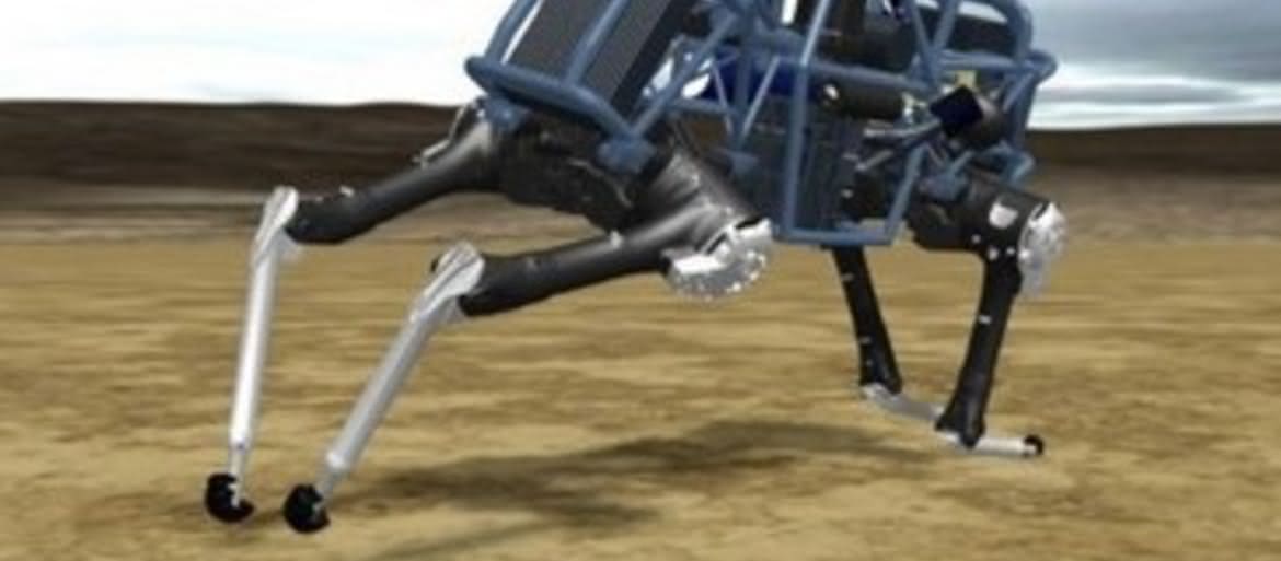Pędzący robot Boston Dynamics