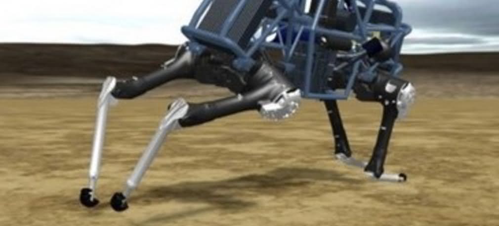 Pędzący robot Boston Dynamics