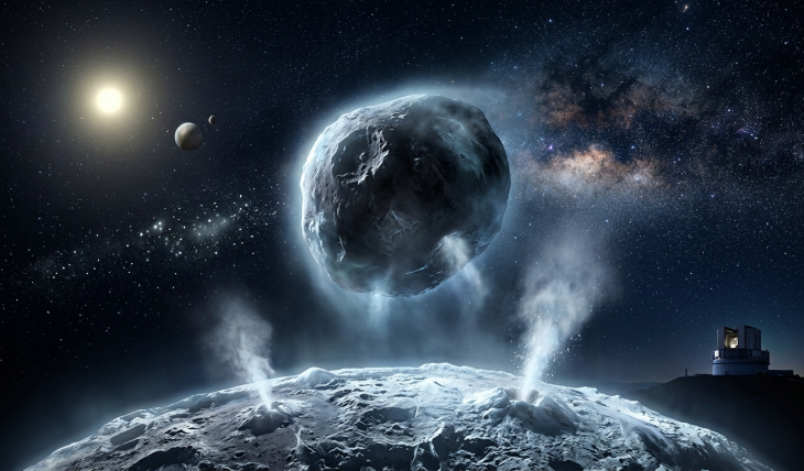 Atmosfera na krańcach Układu Słonecznego - rekordowe odkrycie japońskich astronomów