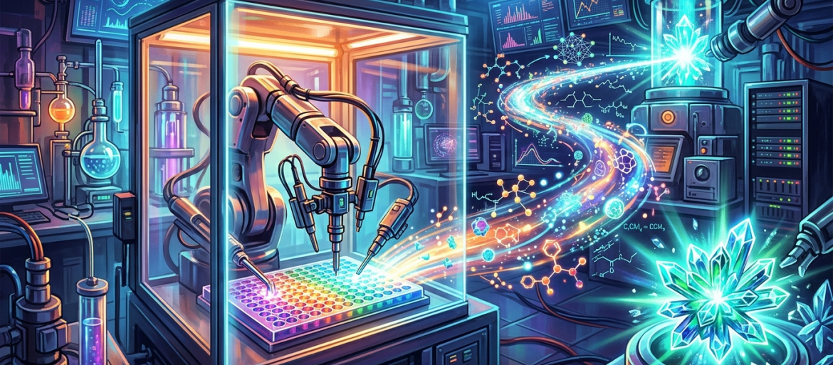 Autonomiczne laboratorium PoLARIS - 12 godzin zamiast lat poszukiwań nanomateriałów