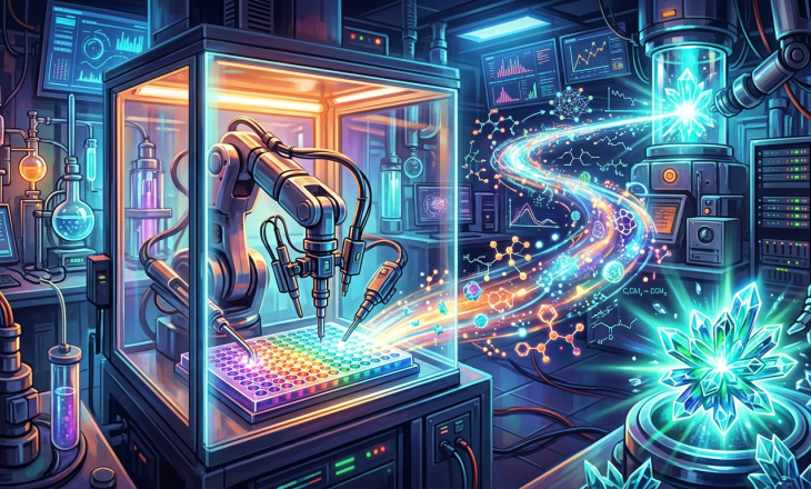 Autonomiczne laboratorium PoLARIS - 12 godzin zamiast lat poszukiwań nanomateriałów