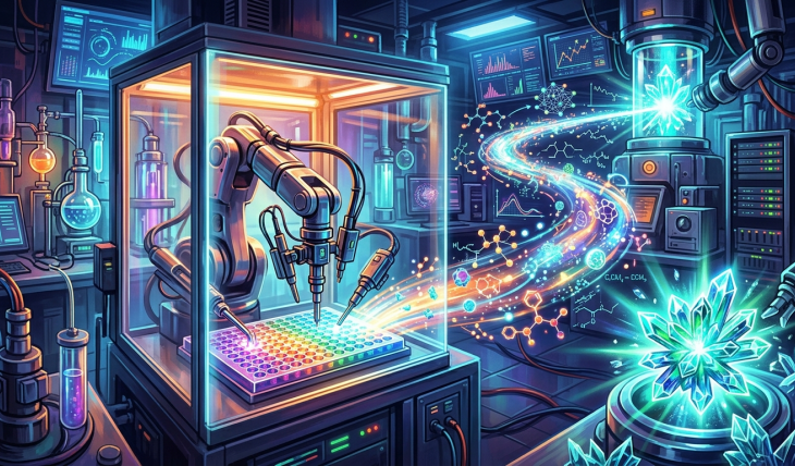 Autonomiczne laboratorium PoLARIS - 12 godzin zamiast lat poszukiwań nanomateriałów