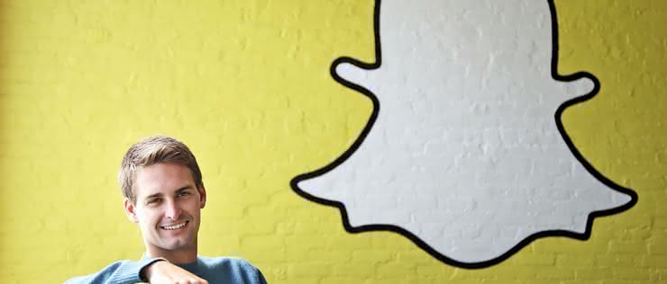 Stwórca snapów - Evan Spiegel