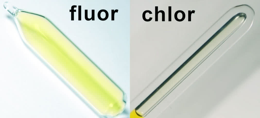 Te, które tworzą sole - Fluorowce i fluor